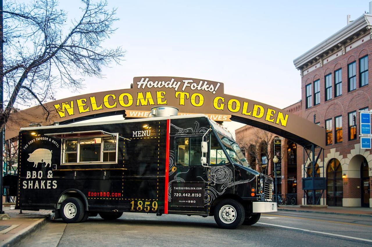 The Eddy Taproom & Hotel Golden Exterior photo